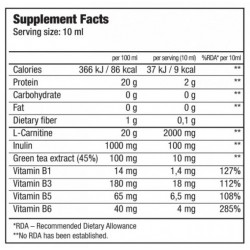 BIOTECH USA L-Carnitine 100.000 Liquid - 500 ml